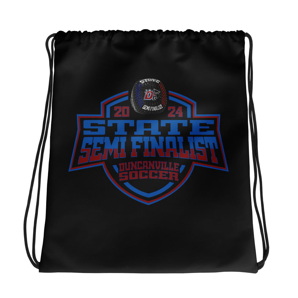 Duncanville High School Soccer -Men's 2024 Drawstring bag