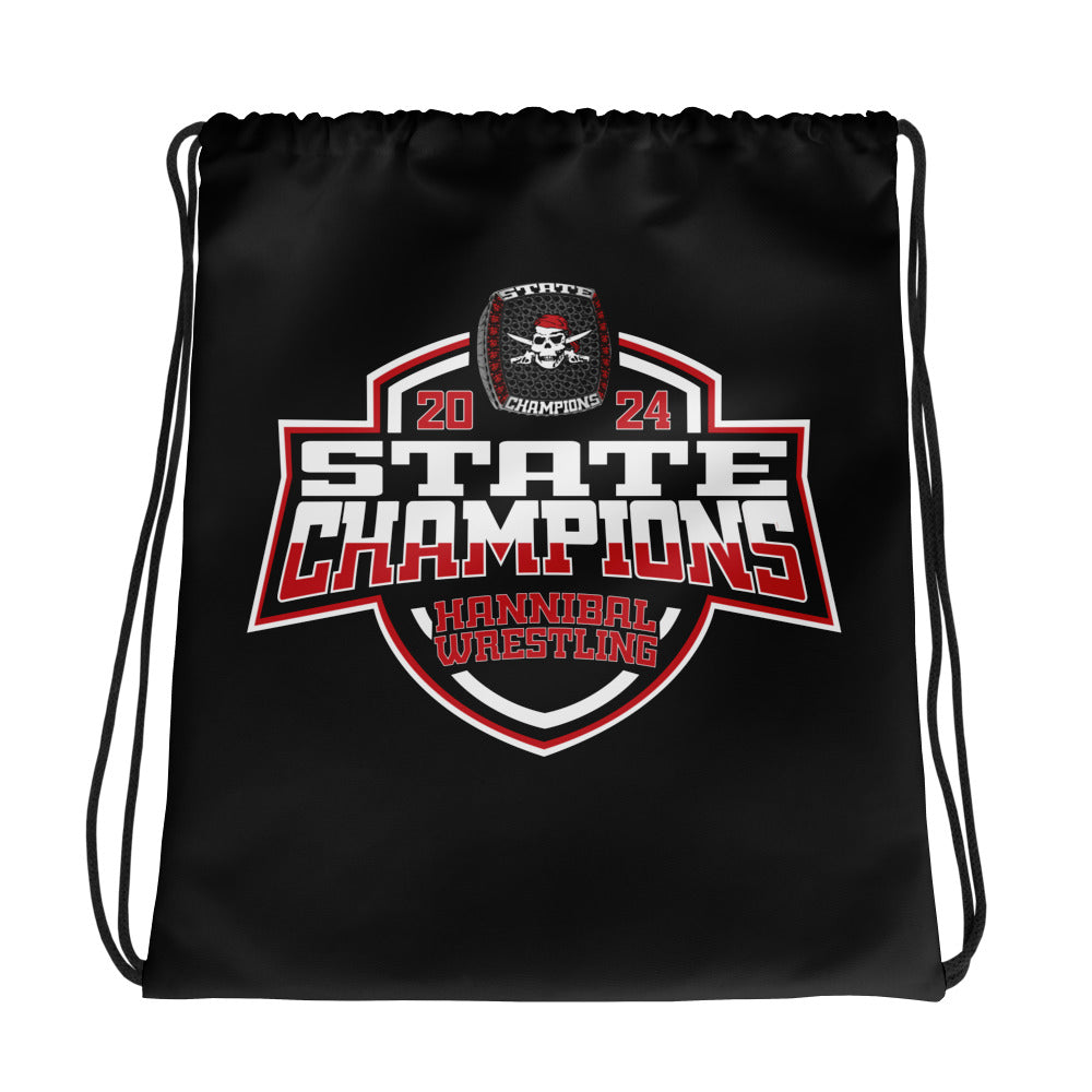 Hannibal High School Wrestling 2024 Drawstring bag