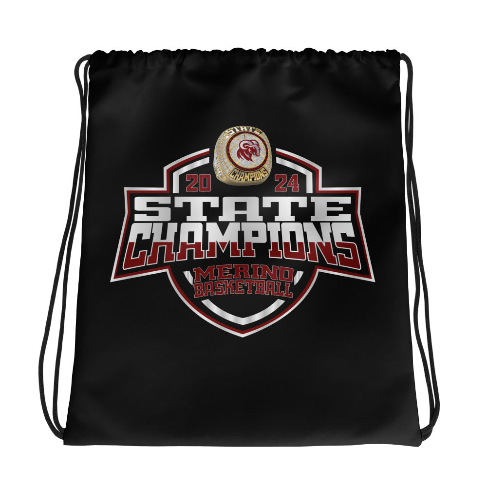 Merino High School Basketball -Women's 2024 Drawstring bag