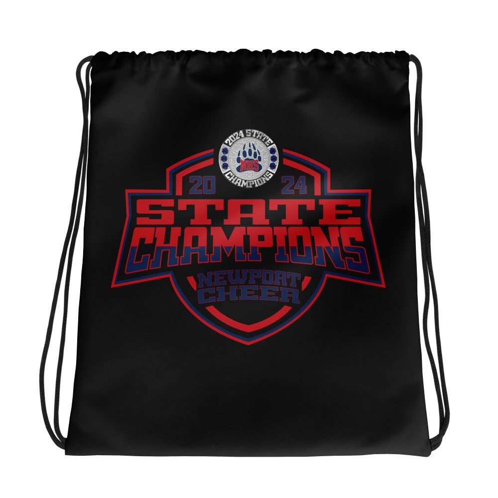 Newport High School Cheer 2024 Drawstring bag