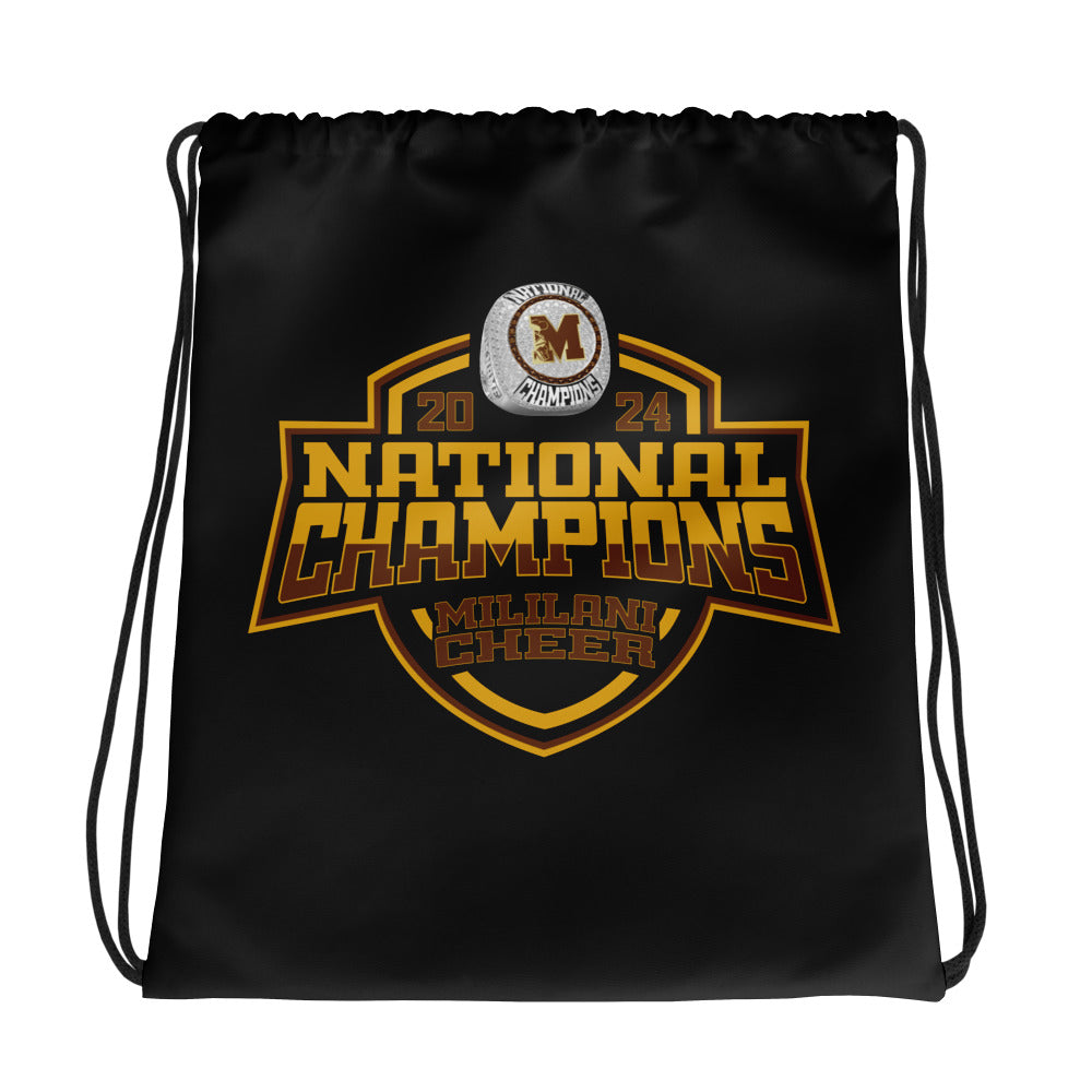 Mililani High School Cheer 2024 Drawstring bag