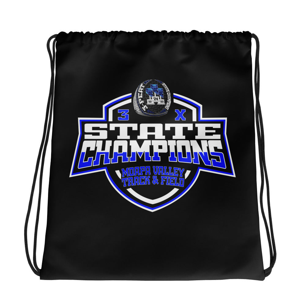 Moapa Valley High School Track &amp; Field -Coed 2024 Drawstring bag
