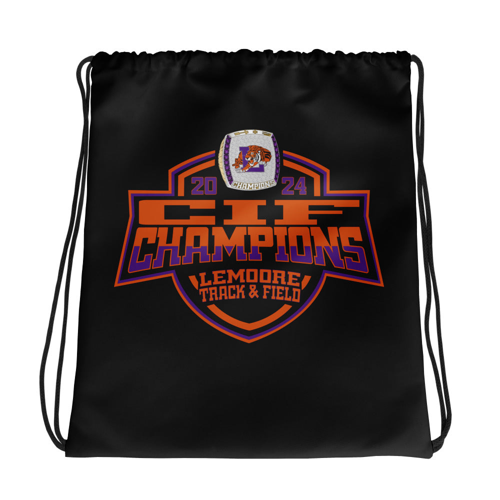 Lemoore Union High School Track & Field -Coed 2024  Drawstring bag