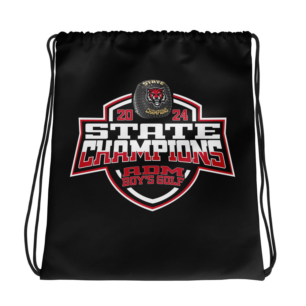 Adel-Desoto-Minburn High School Golf -Men's 2024 Drawstring bag