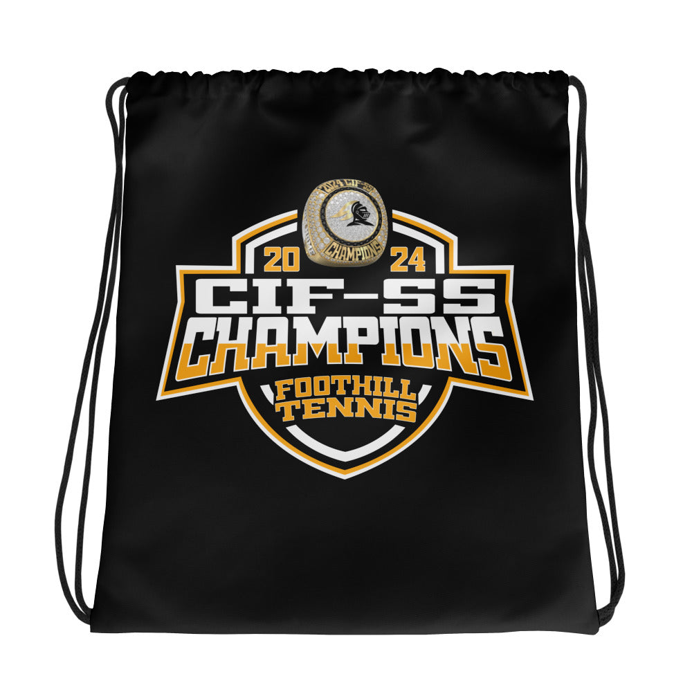 Foothill High School Tennis -Men's 2024 Drawstring bag