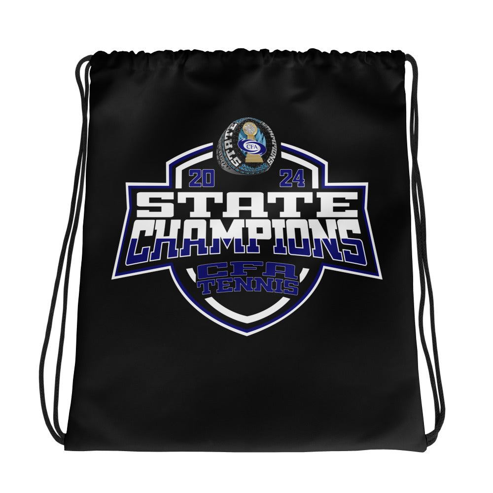 Cape Fear Academy Tennis -Men's 2024 Drawstring bag