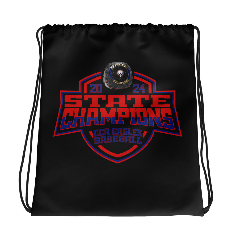 Cornerstone Christian Academy Baseball 2024 Drawstring bag