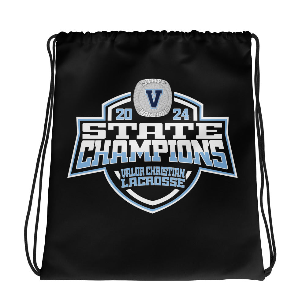Valor Christian High School Lacrosse -Men's 2024 Drawstring bag