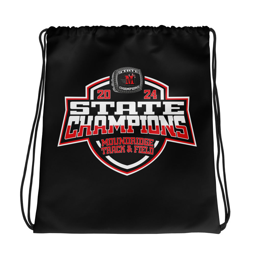 Moundridge High School Track &amp; Field -Men's 2024 Drawstring bag