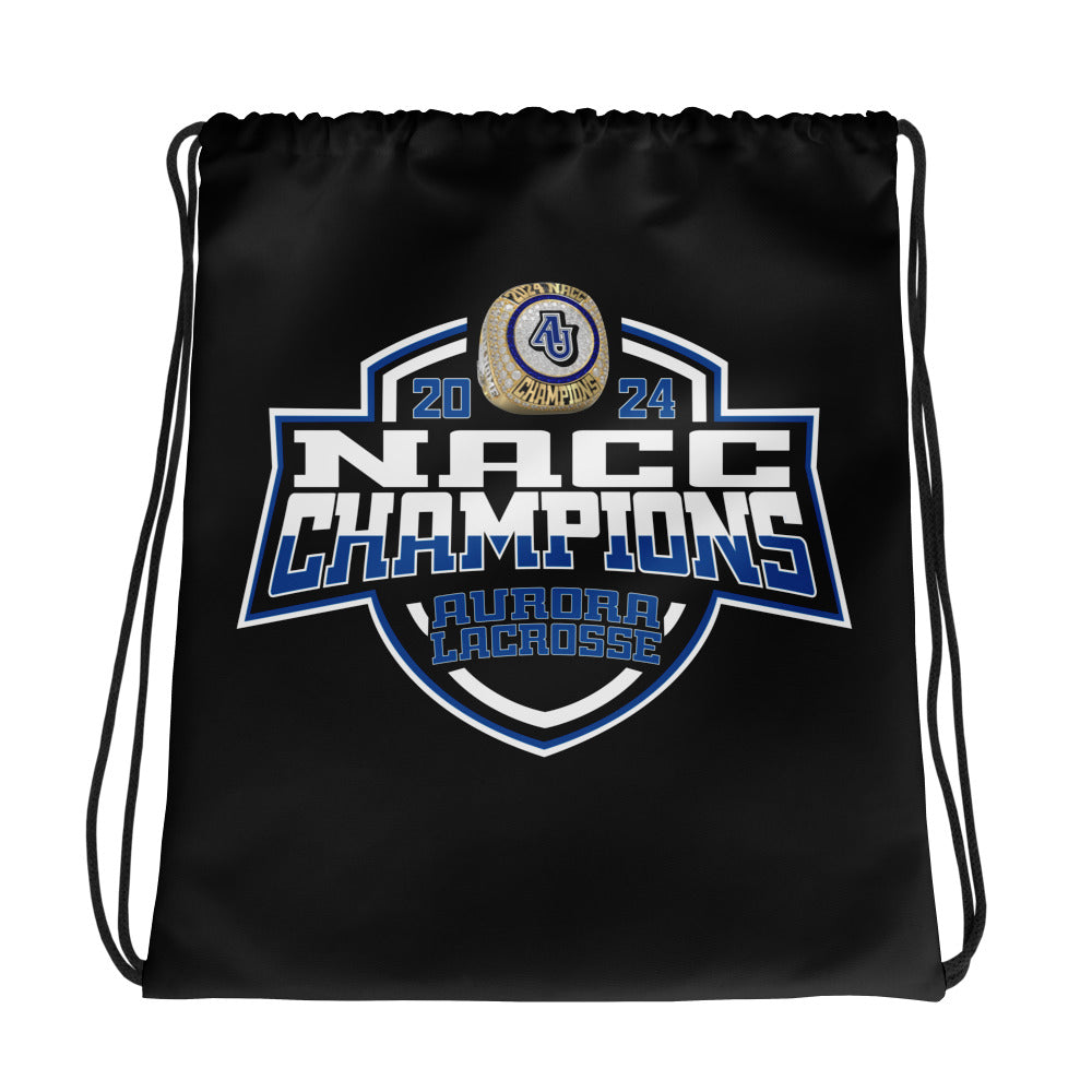 Aurora University Lacrosse -Men's 2024 Drawstring bag