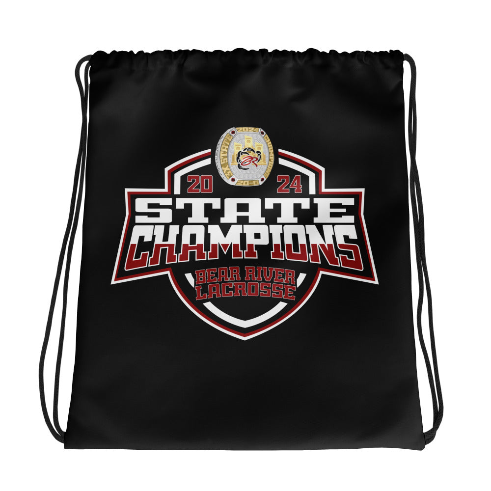 Bear River High School Lacrosse -Women's 2024 Drawstring bag