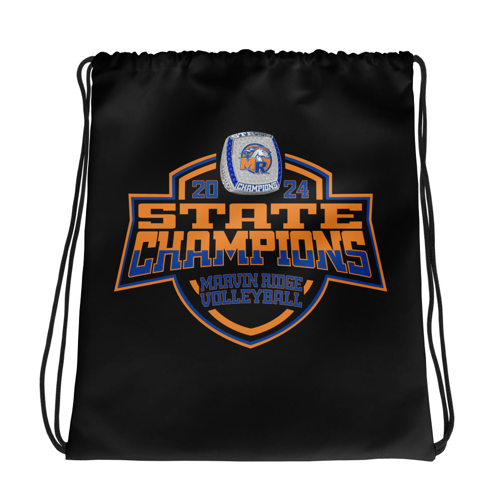 Marvin Ridge High School Volleyball -Men&#39;s 2024 Drawstring bag