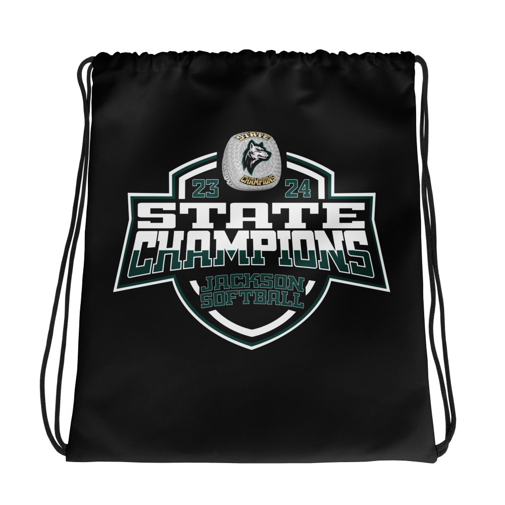 Henry M Jackson High School Softball - Women's 2024 Drawstring bag