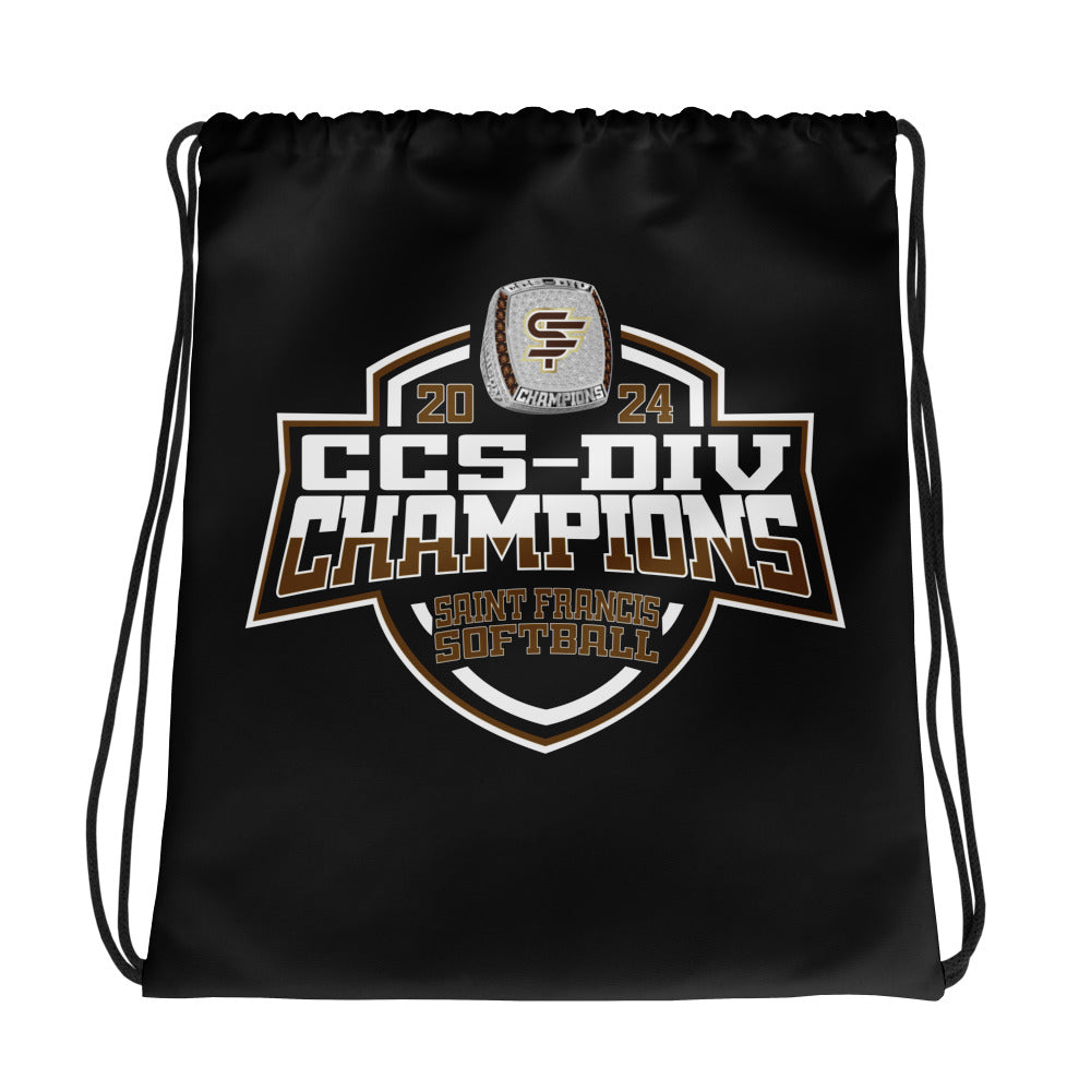 Saint Francis High School Softball - Women's 2024 Drawstring bag