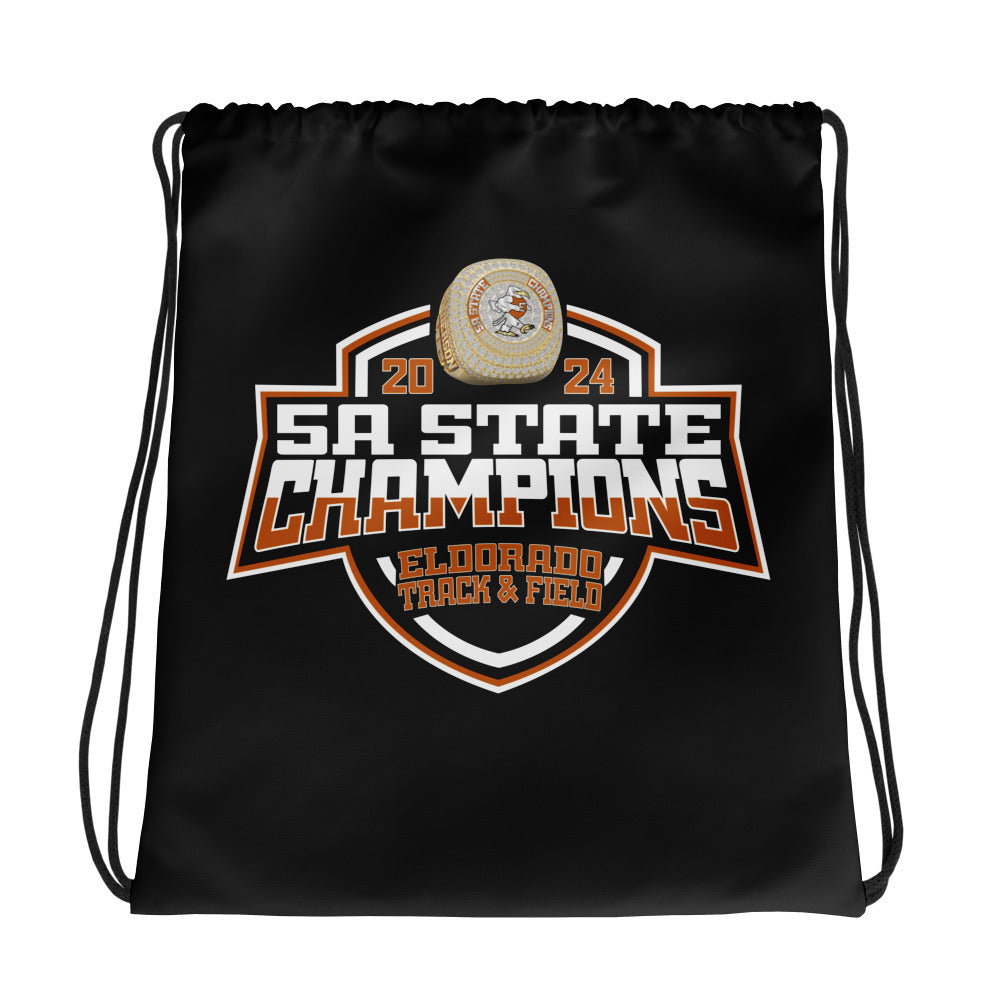 Eldorado High School Track & Field -Coed 2024 Drawstring bag