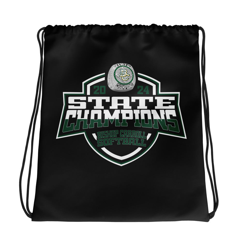 Bishop Carroll Catholic High School Softball - Women's 2024 Drawstring bag