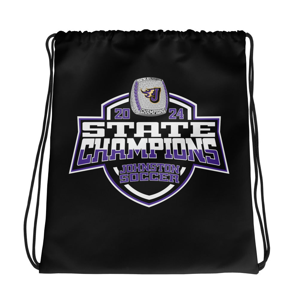Johnston High School Soccer -Men's 2024 Drawstring bag