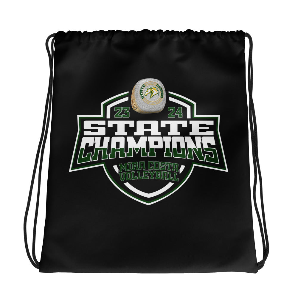 Mira Costa High School Volleyball -Women's 2024 Drawstring bag