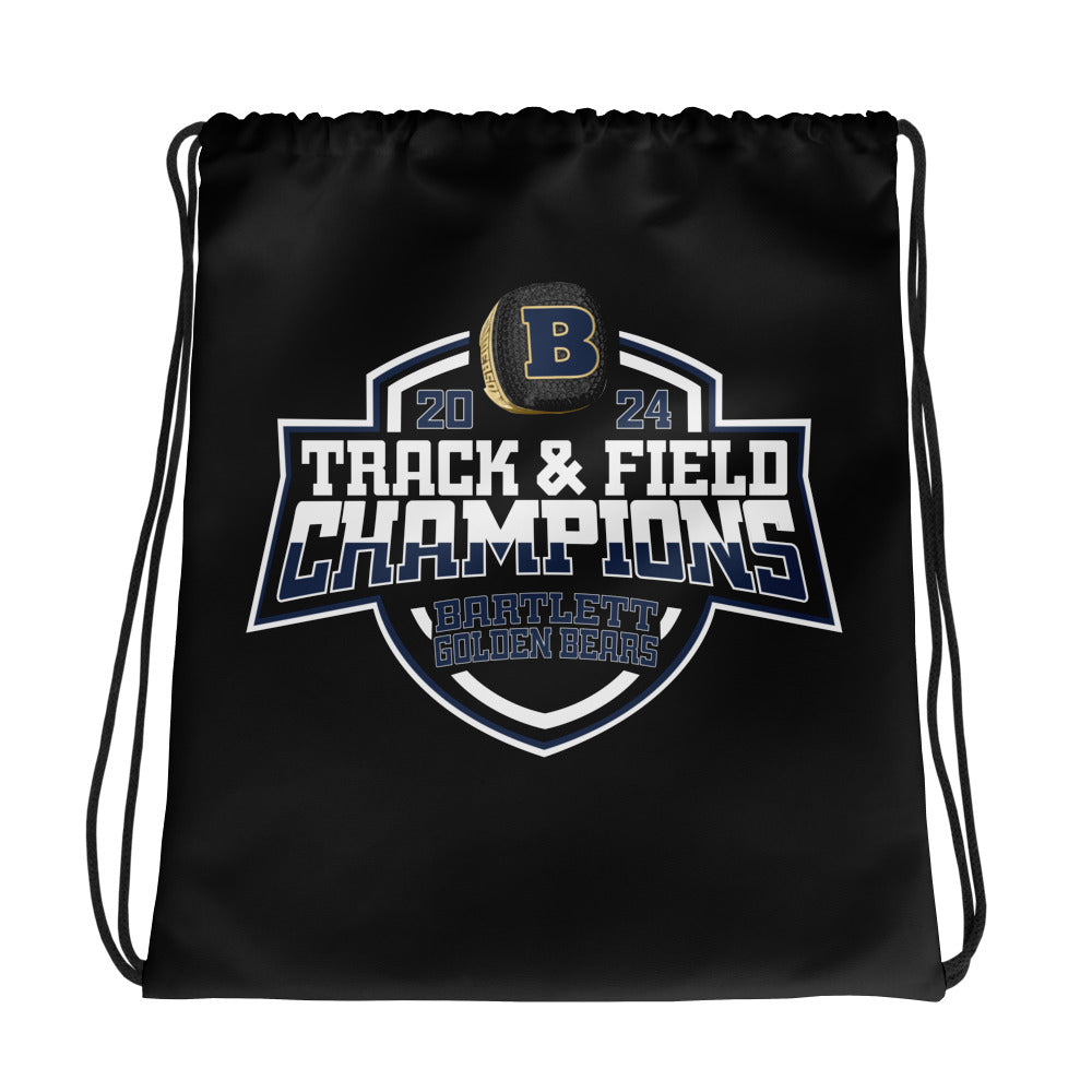 Bartlett High School Track & Field -Men's 2024 Drawstring bag