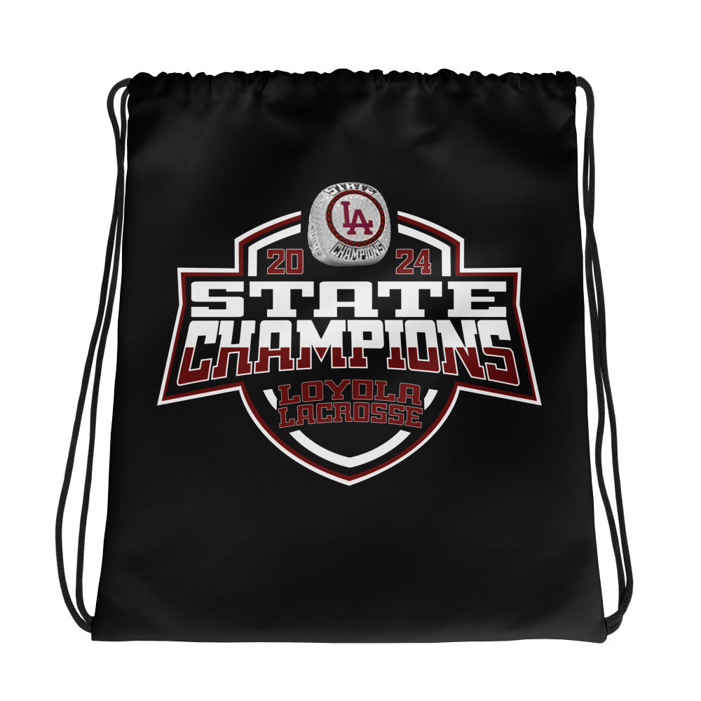 Loyola Academy Lacrosse -Women's 2024 Drawstring bag