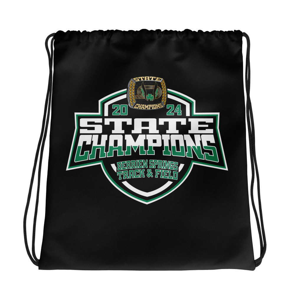 Berrien Springs High School Track & Field -Men's 2024 Drawstring bag