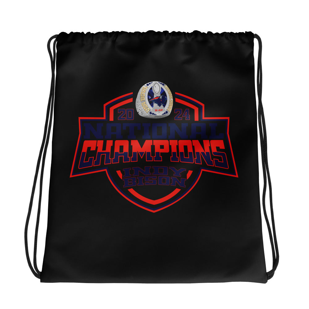 Indy Bison Football 2024 Drawstring bag