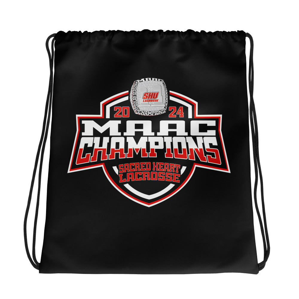 Sacred Heart University Lacrosse -Men's 2024 Drawstring bag