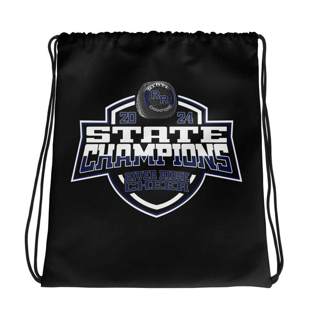 River Ridge High School Cheer 2024 Drawstring bag