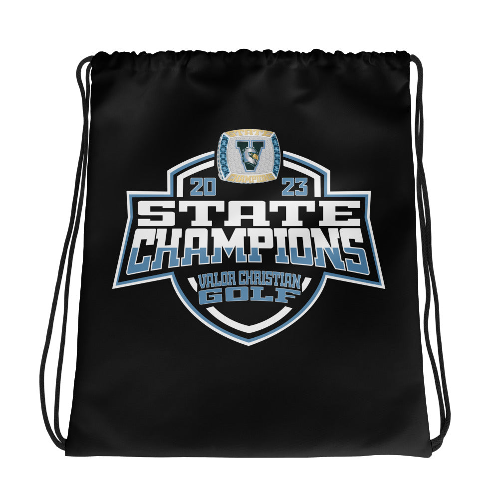 Valor Christian High School Golf -Women's 2023 Drawstring bag