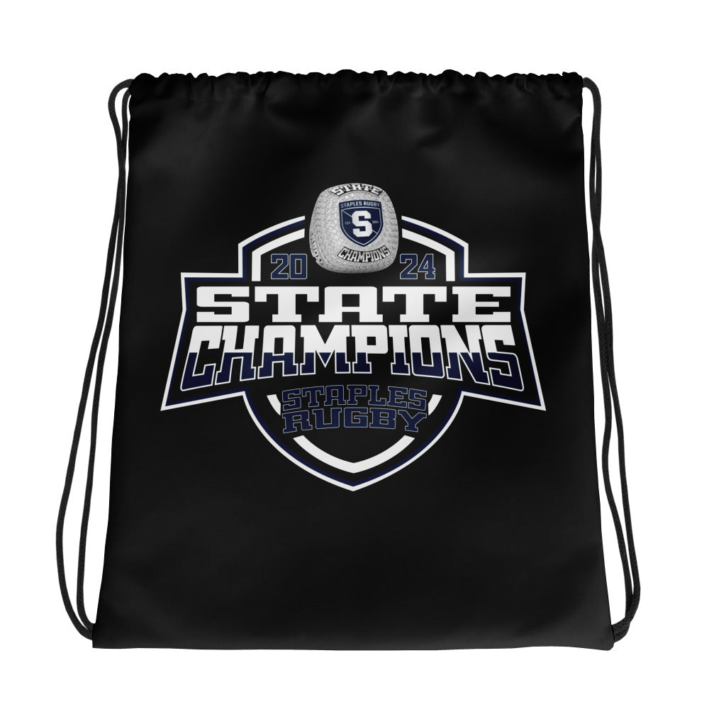 Staples High School Rugby - Men's 2024 Drawstring bag