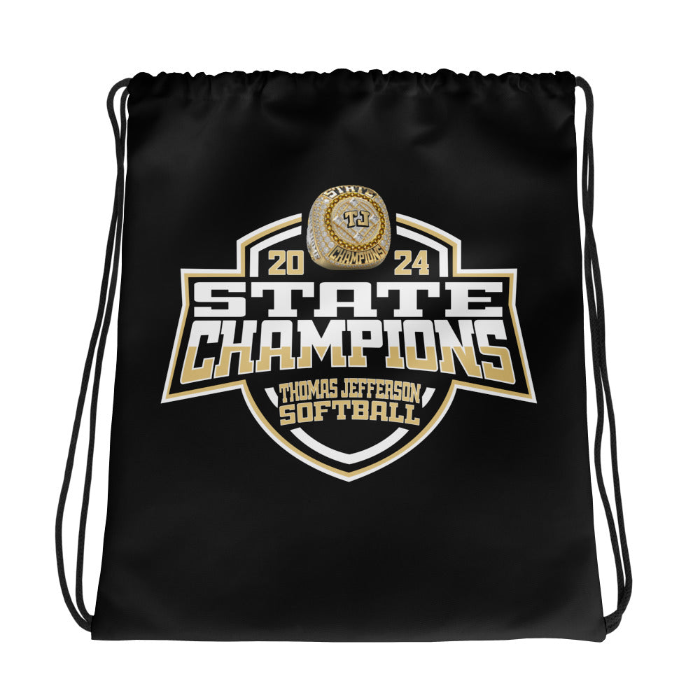 Thomas Jefferson High School Softball - Women's 2024 Drawstring bag