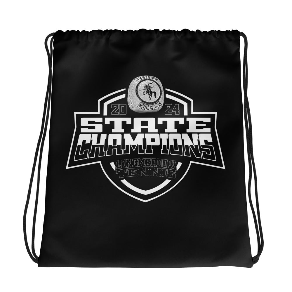 Longmeadow High School Tennis -Women's 2024 Drawstring bag