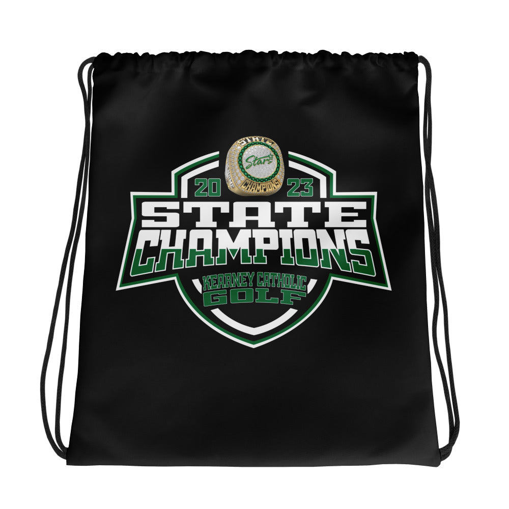Kearney Catholic High School Golf -Men's 2023 Drawstring bag