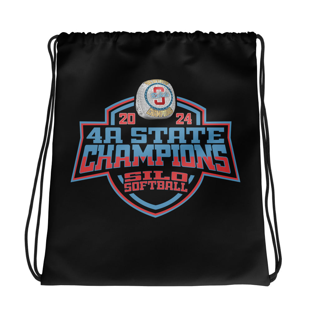Silo High School Softball - Women's 2024 Drawstring bag