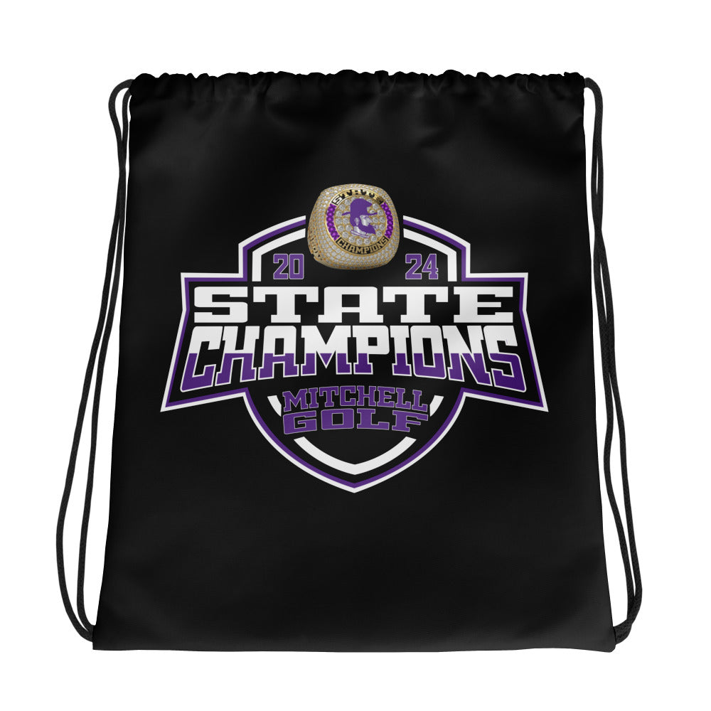 Mitchell High School Golf -Men's 2024 Drawstring bag