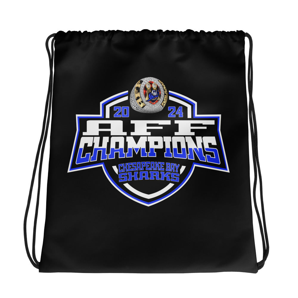 Chesapeake Bay Sharks Football 2024 Drawstring bag