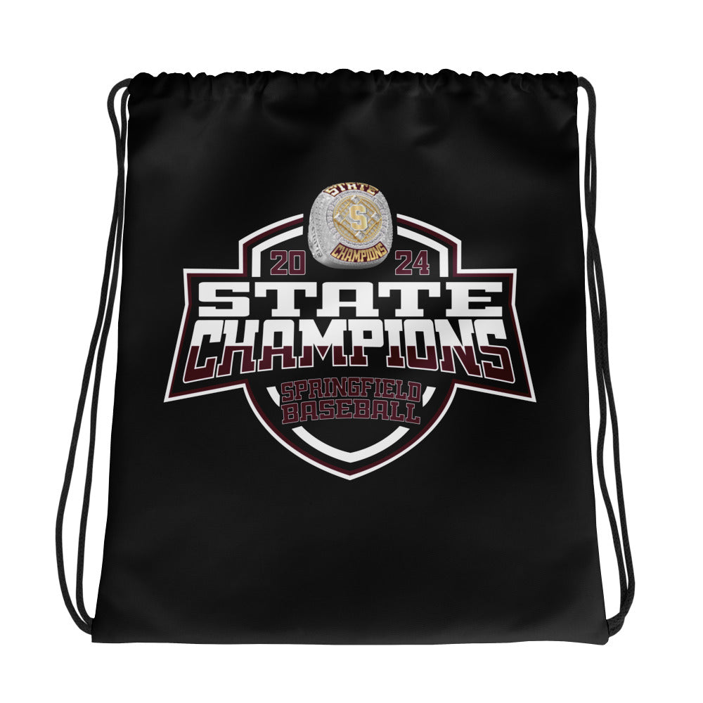 Springfield High School Baseball 2024 Drawstring bag
