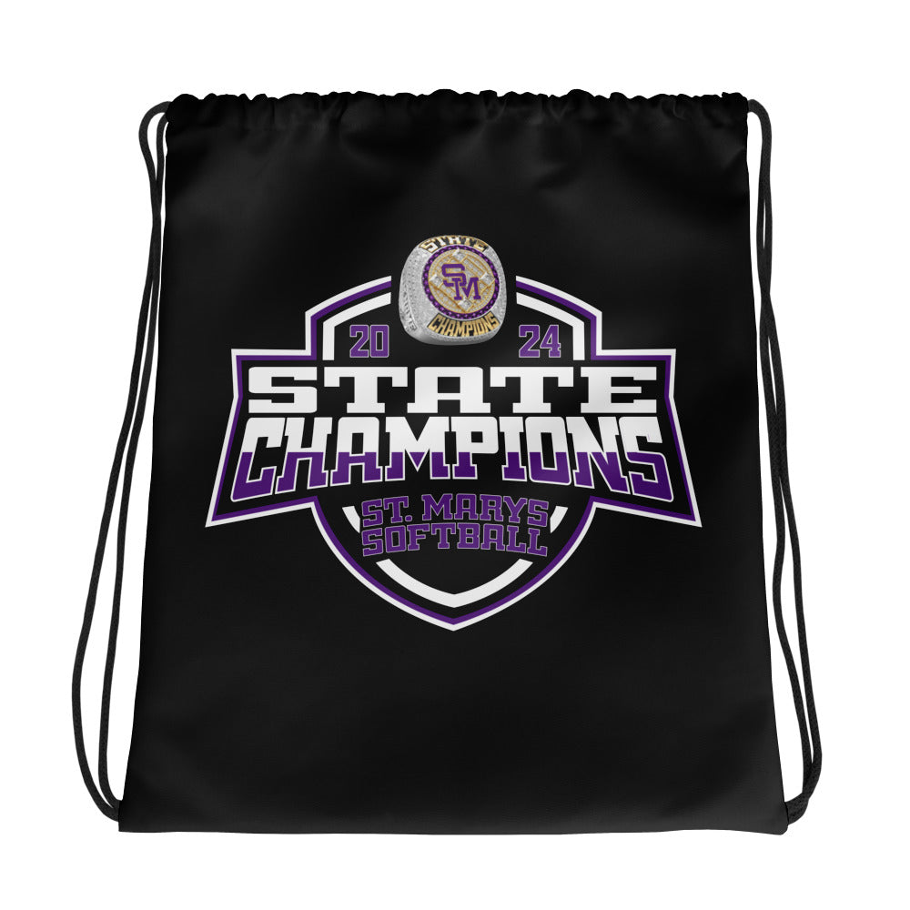 Saint Marys High School Softball - Women's 2024 Drawstring bag