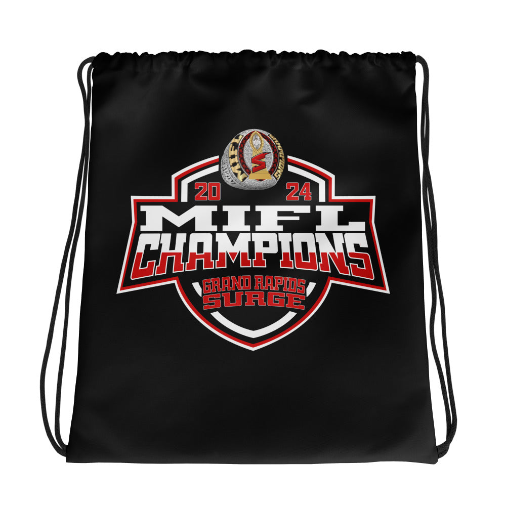Grand Rapids Surge Football 2024 Drawstring bag