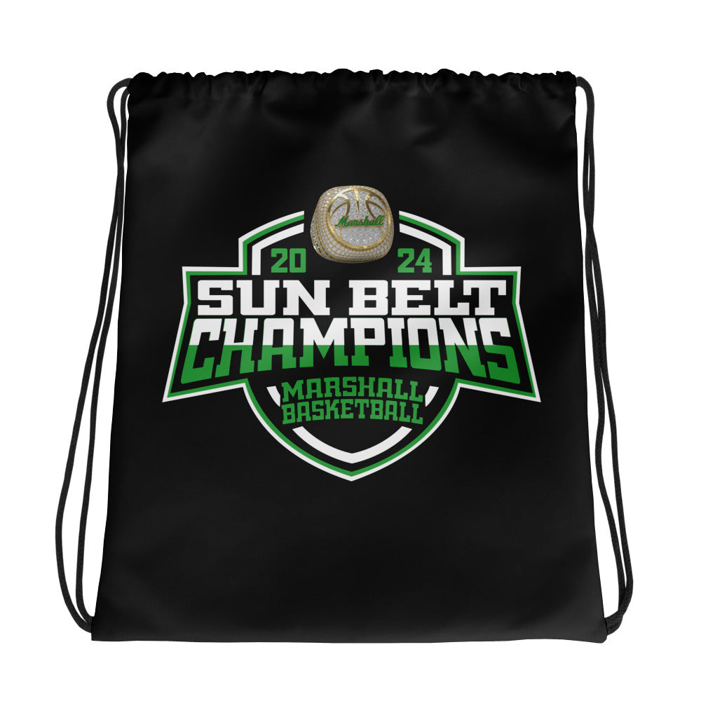 Marshall University Basketball -Women's 2024 Drawstring bag