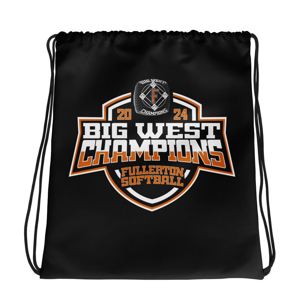 California State University Fullerton Softball - Women's 2024 Drawstring bag