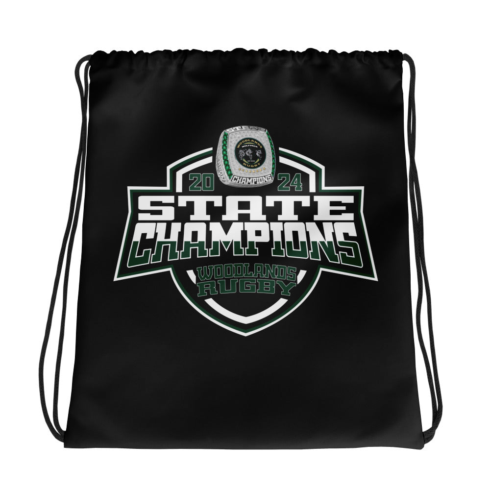 Woodlands Youth Rugby 2024 Drawstring bag