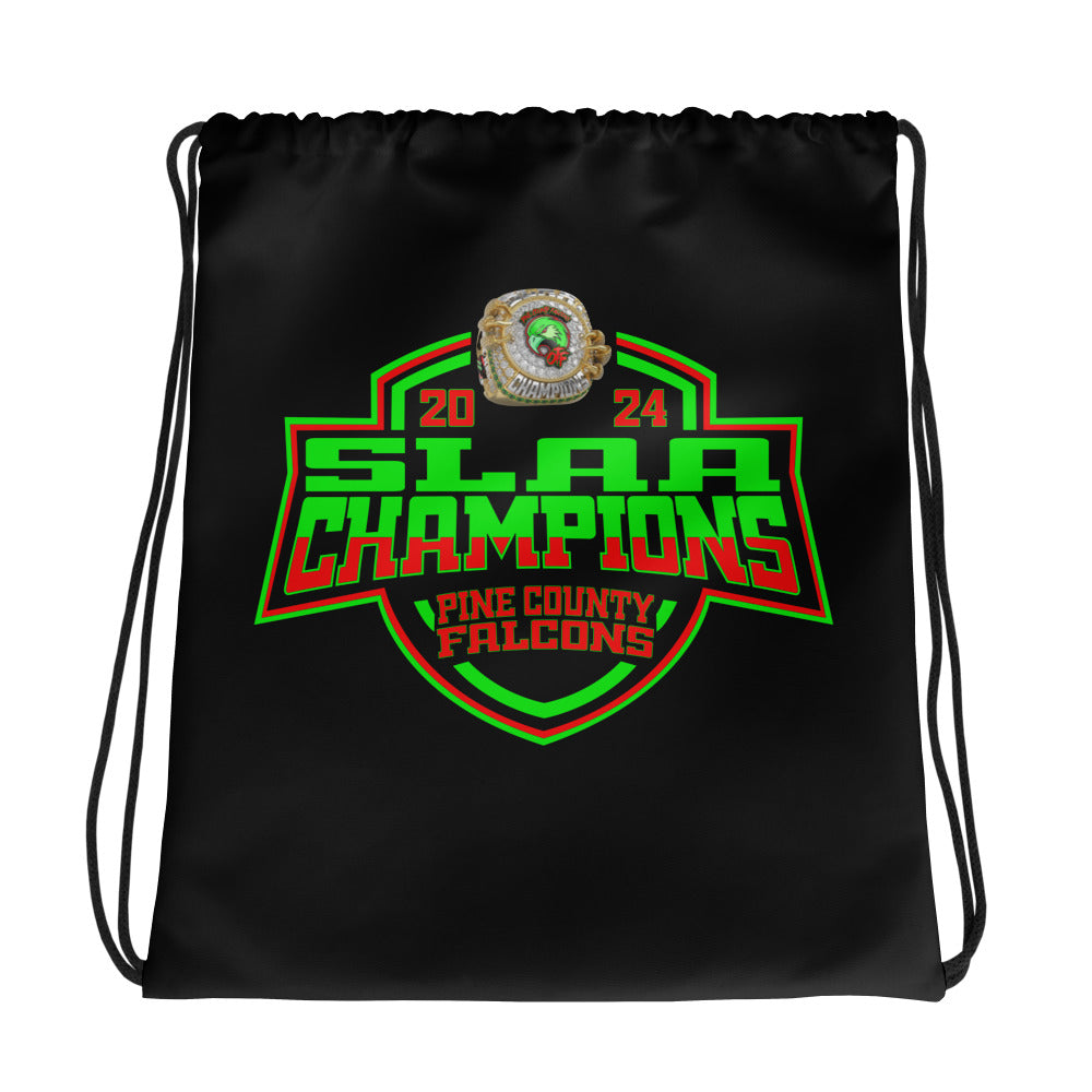 Pine County Falcons Football 2024 Drawstring bag