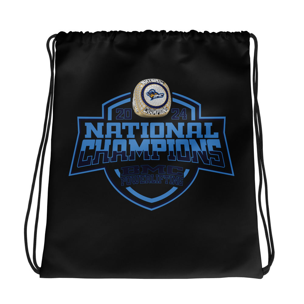 Blue Mountain Christian University Powerlifting 2024 Drawstring bag