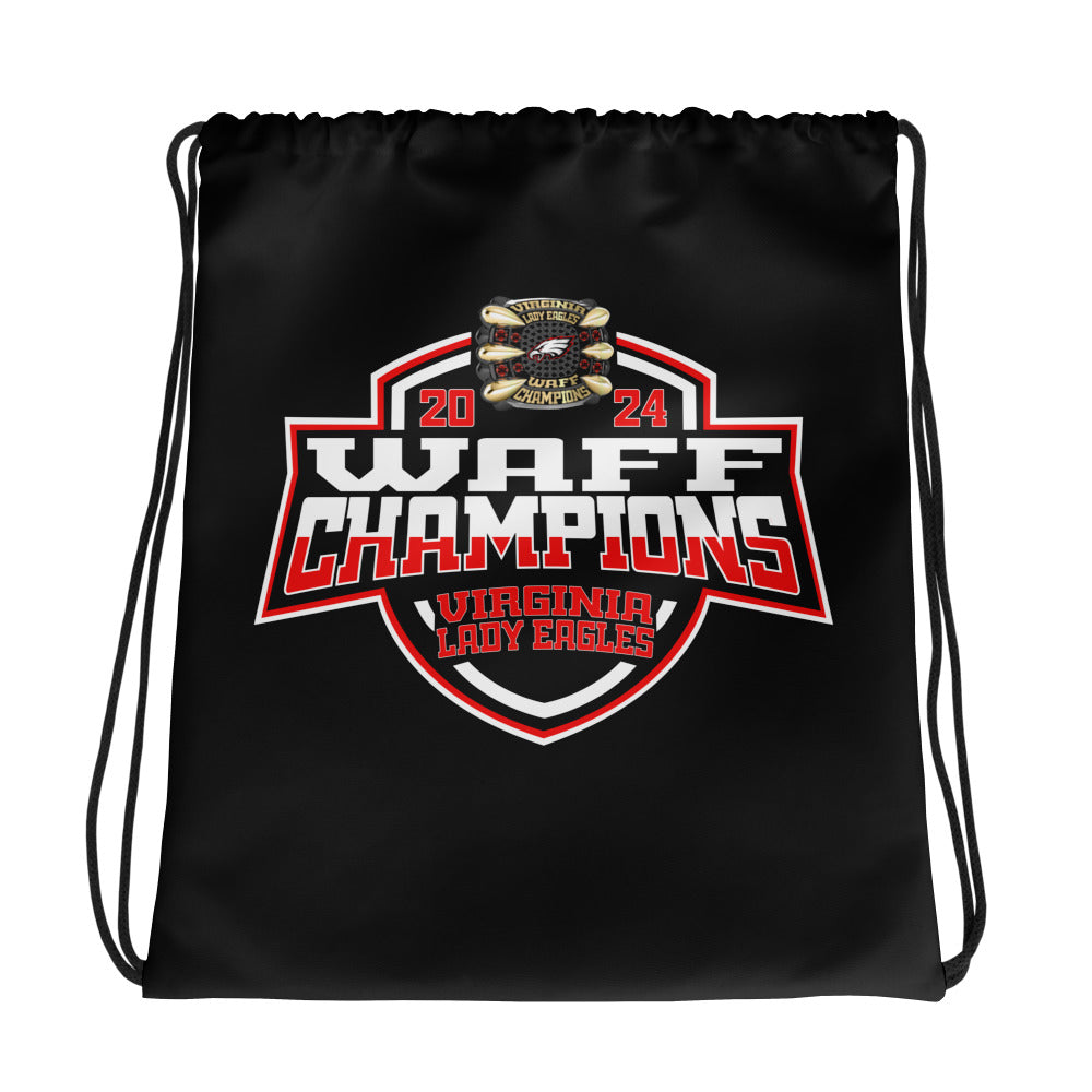 Virginia Lady Eagles Football 2024 Drawstring bag