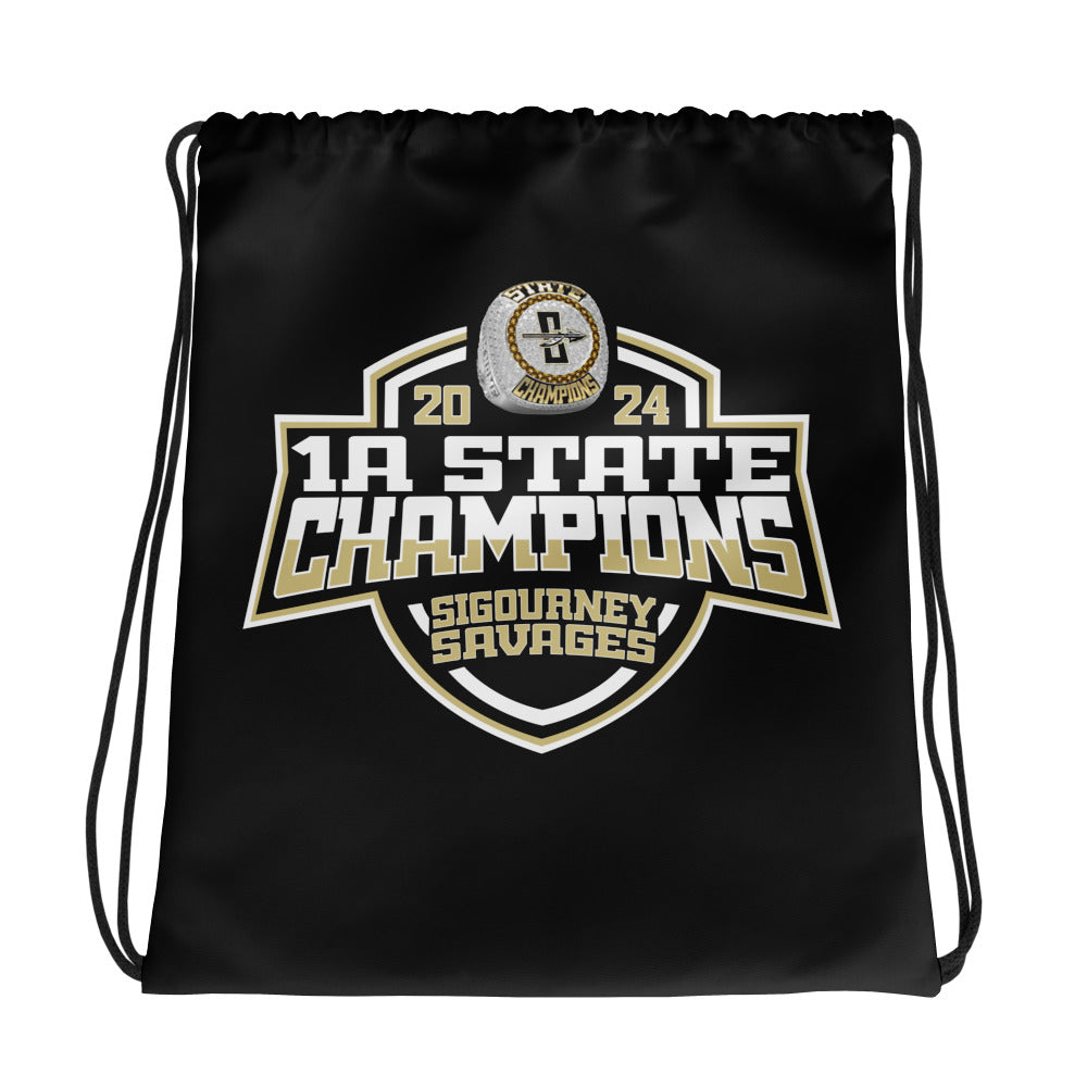 Sigourney Senior High School Softball - Women's 2024 Drawstring bag