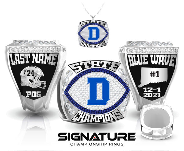 Darien High School Football Pendant