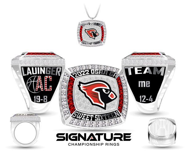 Lincoln High School Men's Basketball Championship Ring