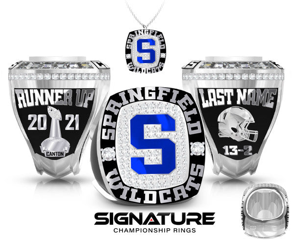 Springfield Wildcats Football Championship Ring