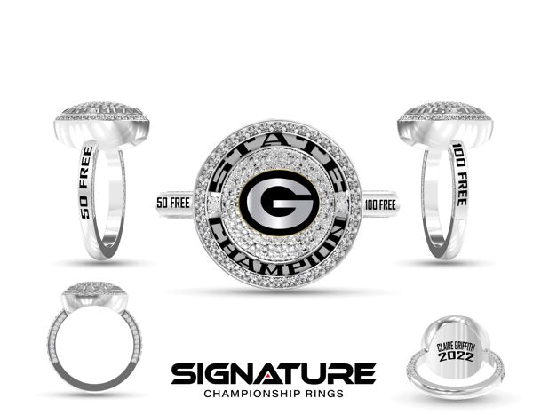 Claire's Swim Club Fashion Ring